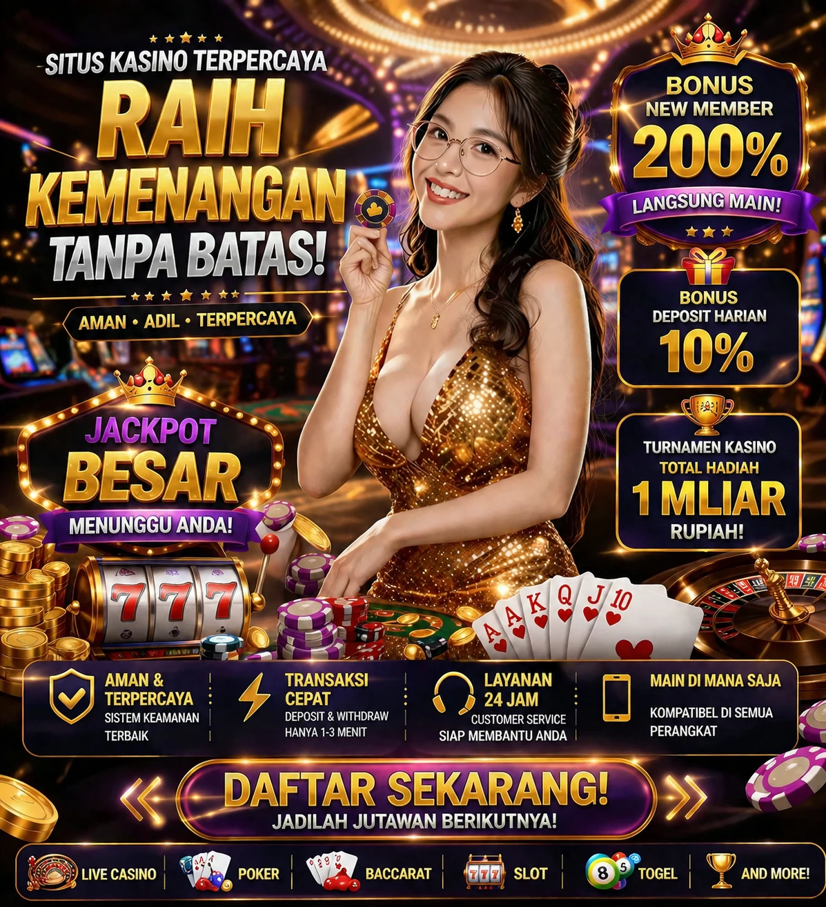 Roleta e blackjack game60